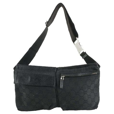 black gucci fanny|gucci fanny pack with words.